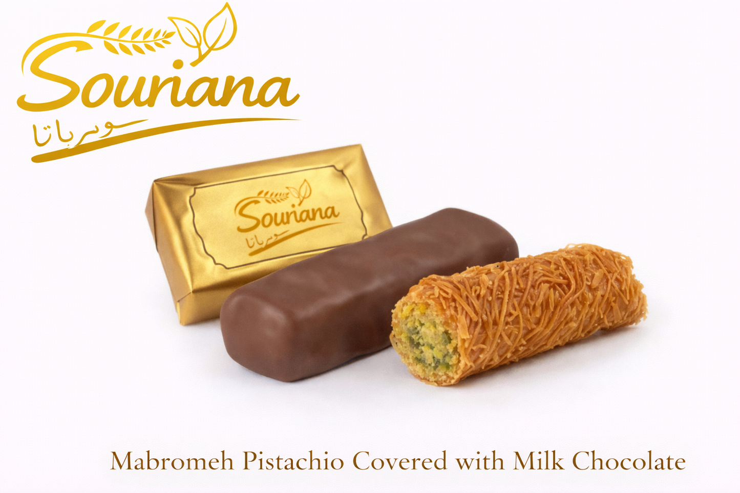 Mabromeh Pistachio Covered with Milk Chocolate