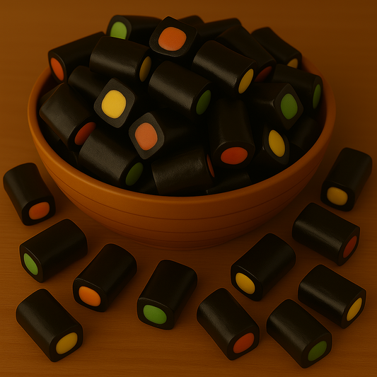 Halal Gummies - Licorice Cream Bites