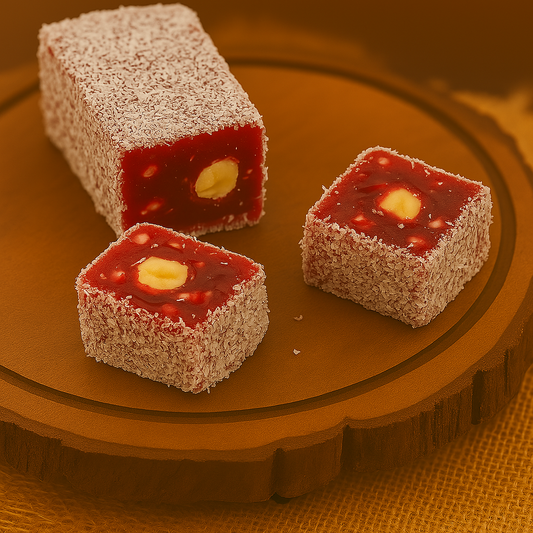 Turkish Delight -  Pomegranate Hazelnut Coconut