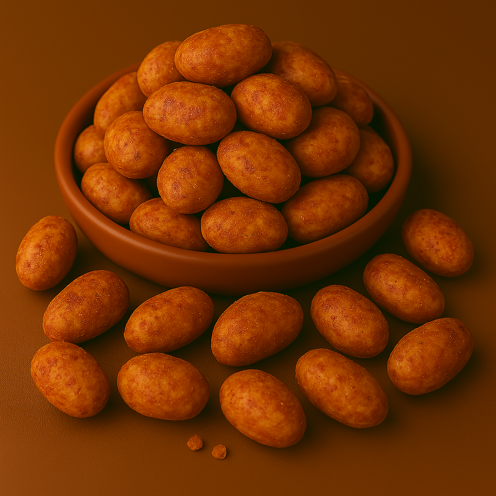 Spicy Coated peanuts